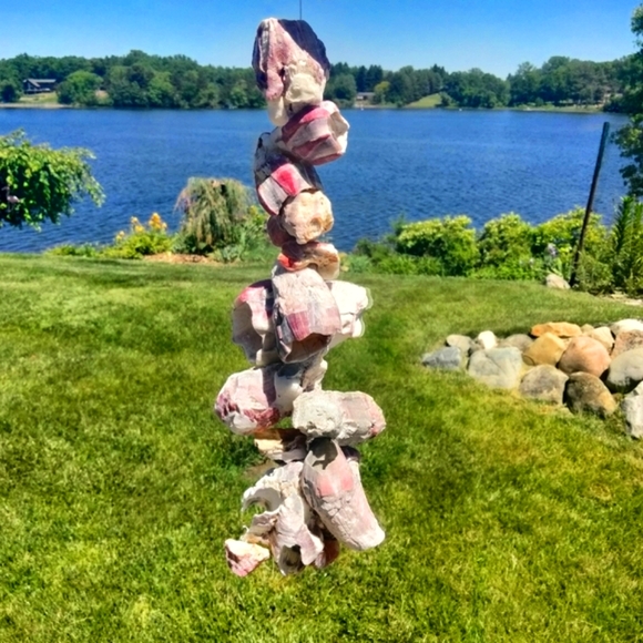 Shell decor Barnacle cluster art. Beach art - Picture 4 of 15